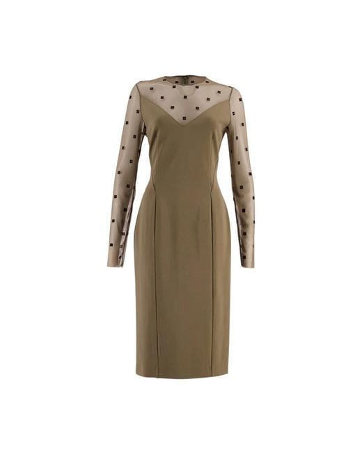 Givenchy Natural Short Dresses