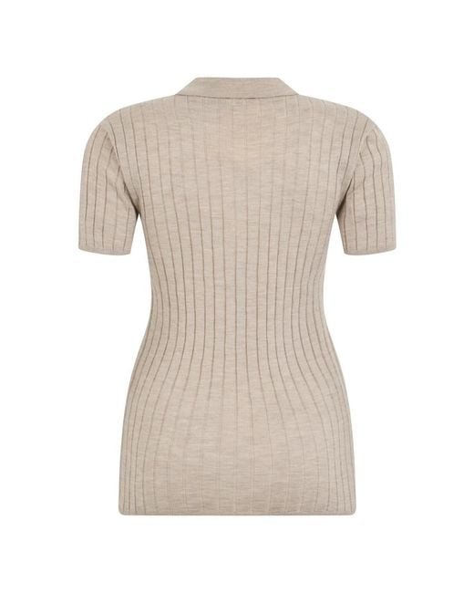 Totême  Natural Polo Shirts