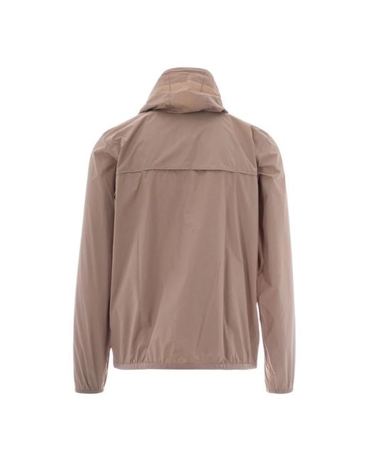 K-Way Brown Light Jackets for men