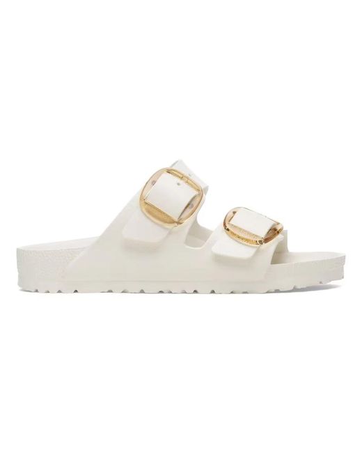 Sliders Birkenstock en coloris White