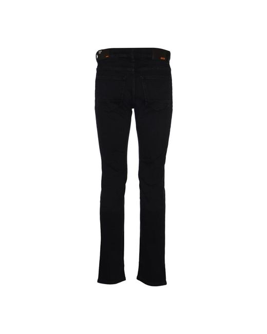 Jeans > slim-fit jeans Boss pour homme en coloris Black