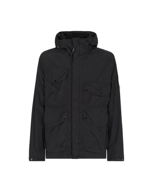 C P Company Black Light Jackets for men