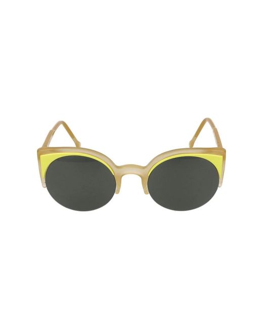 Retrosuperfuture Yellow Sunglasses
