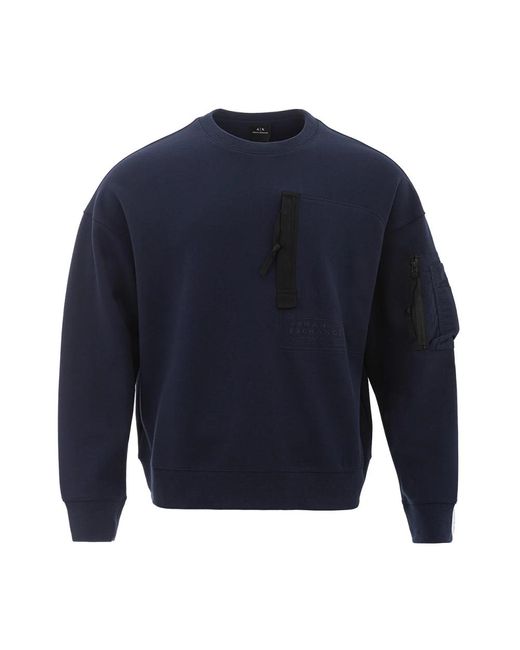 Armani Exchange Sweatshirts in Blue für Herren