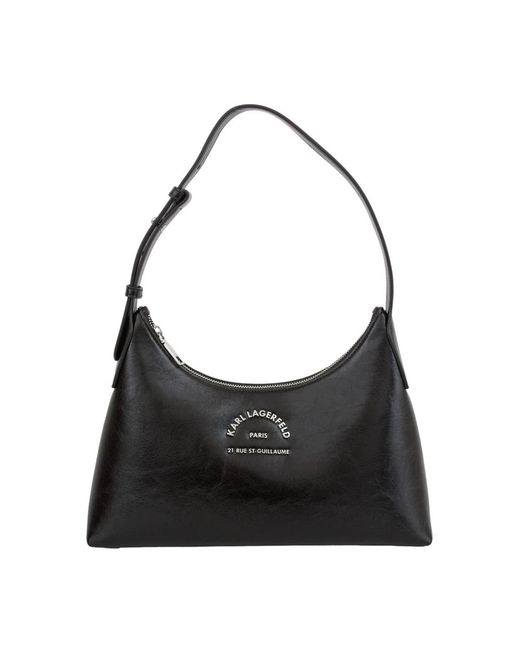 Karl Lagerfeld Black Shoulder Bags
