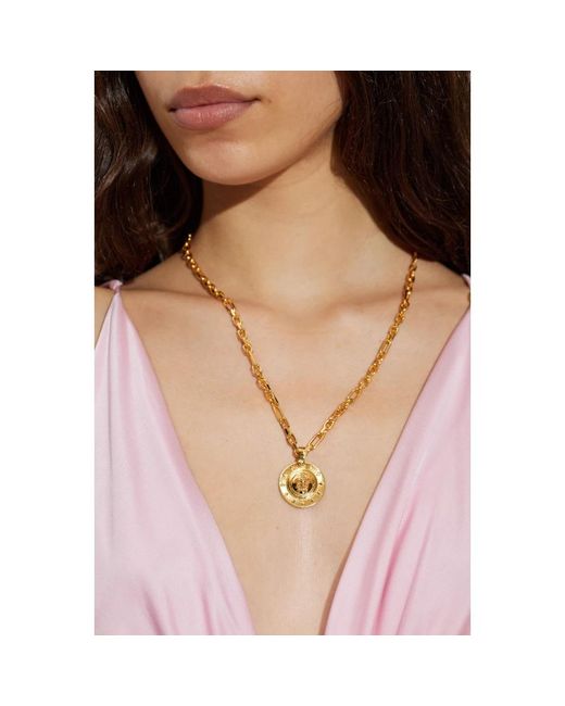 Versace Metallic Iradia Necklace