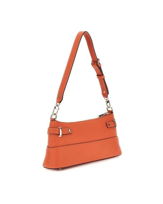 Guess Red Eimer tasche silvye