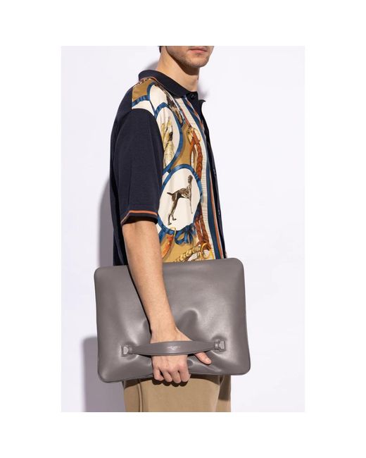 Dolce & Gabbana Gray Laptop Bags & Cases for men