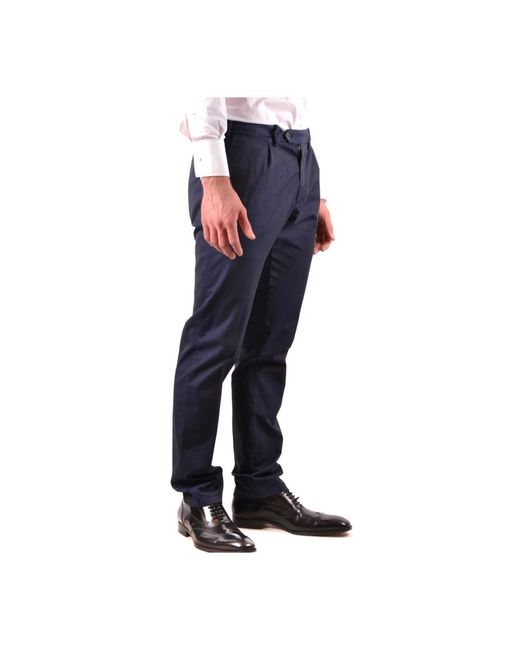 Lardini Blue Suit Trousers for men