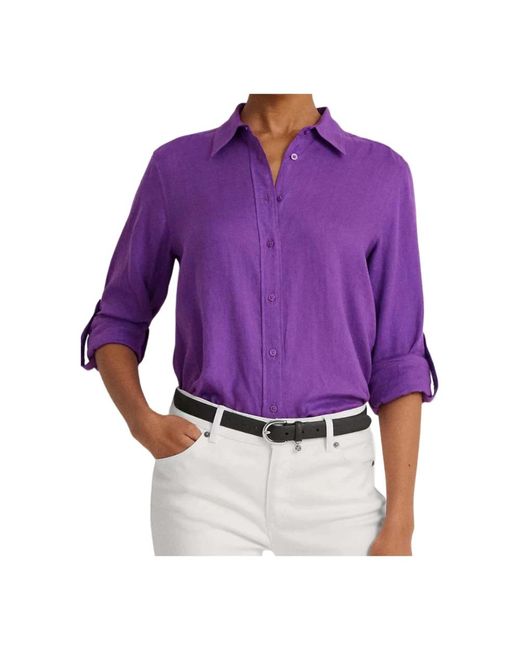 Ralph Lauren Purple Shirts