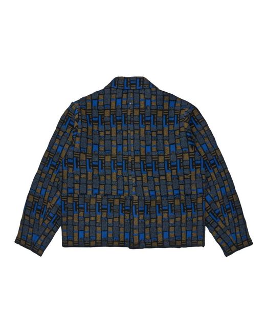 Adererror Blue Light Jackets for men