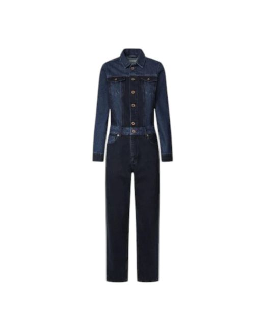 Pepe Jeans Blue Jumpsuits