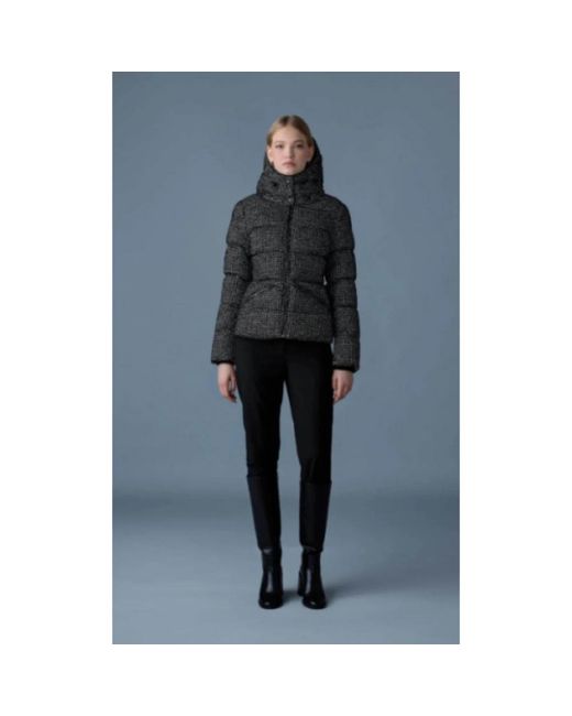 Mackage Jassen ,Zwart ,Montpellier Coqueline Down Jacket in het Black