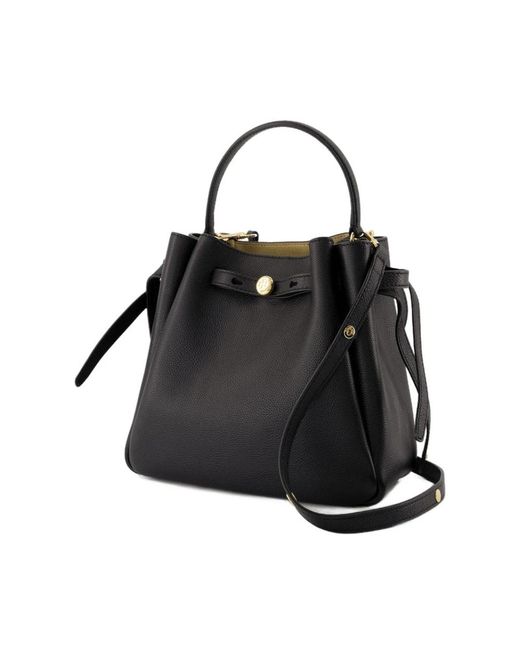 Tory Burch Black Bucket Bags