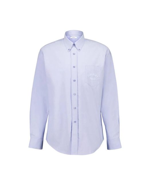 Givenchy Blue Formal Shirts for men