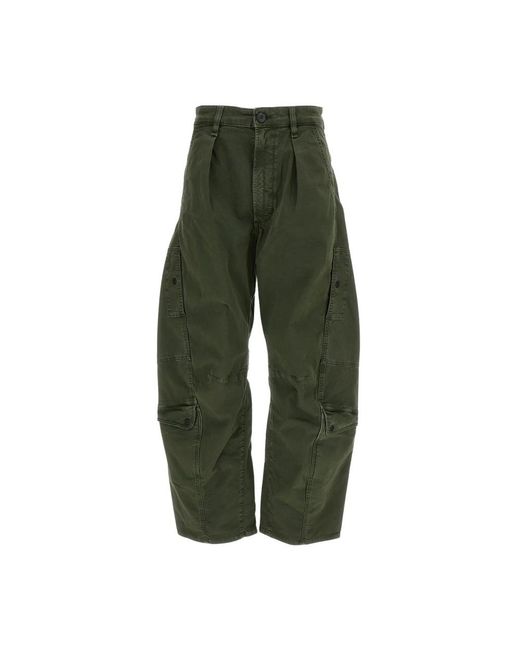 Citizens of Humanity Green Wide Trousers
