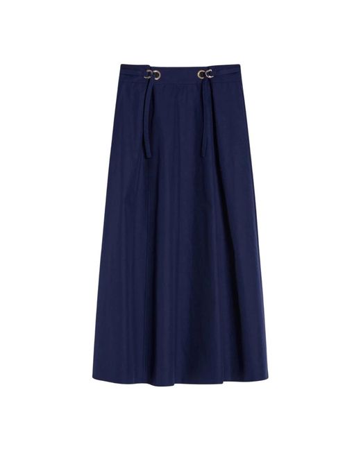 Pennyblack Blue Midi Skirts