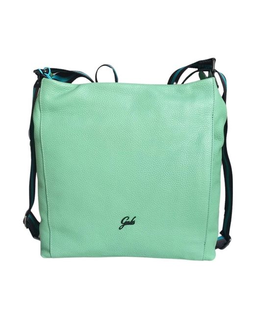 Gabs Green Grüne Gehämmerte Leder Schultertasche