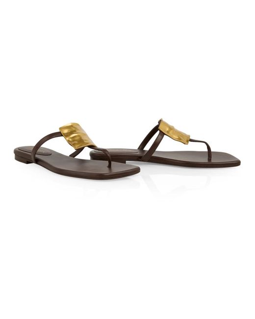Flip Flops di Marc Cain in Brown