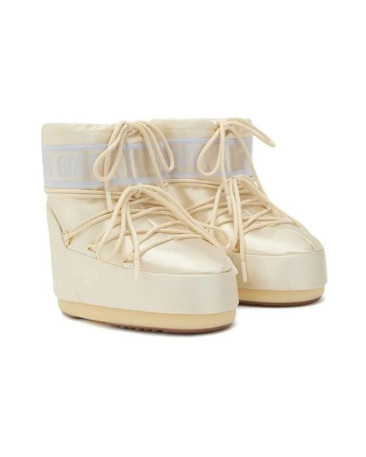 Moon Boot Natural Niedriger Perl Boot