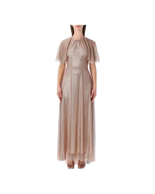 Alberta Ferretti Brown Maxi Dresses