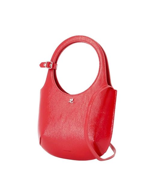 Courreges Red Handbags