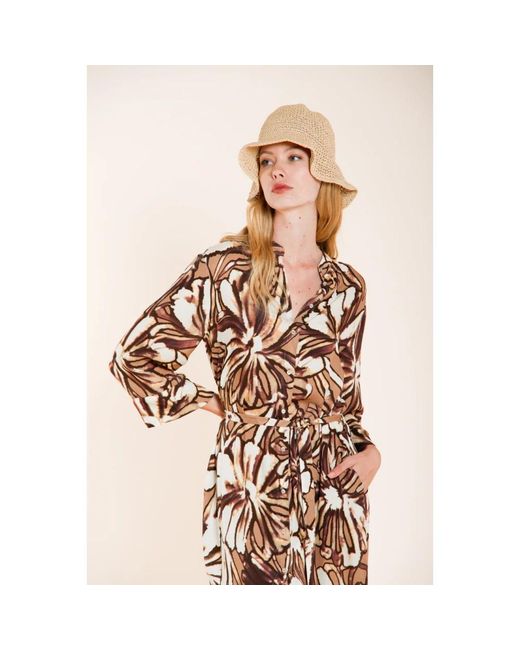 Midi Dresses Mason's de color Brown