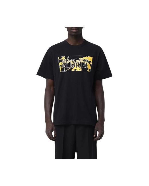 T-Shirts di Versace Jeans Couture in Black da Uomo