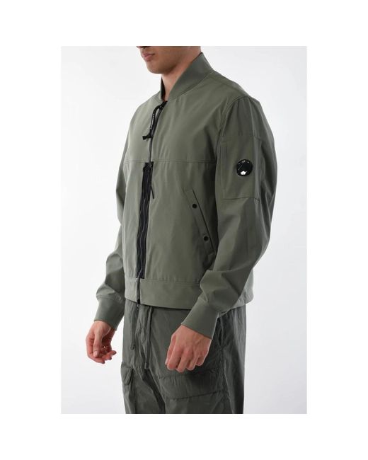 C P Company Green Bomber Jackets for men