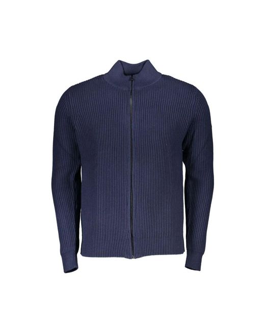 Cardigans North Sails de hombre de color Blue
