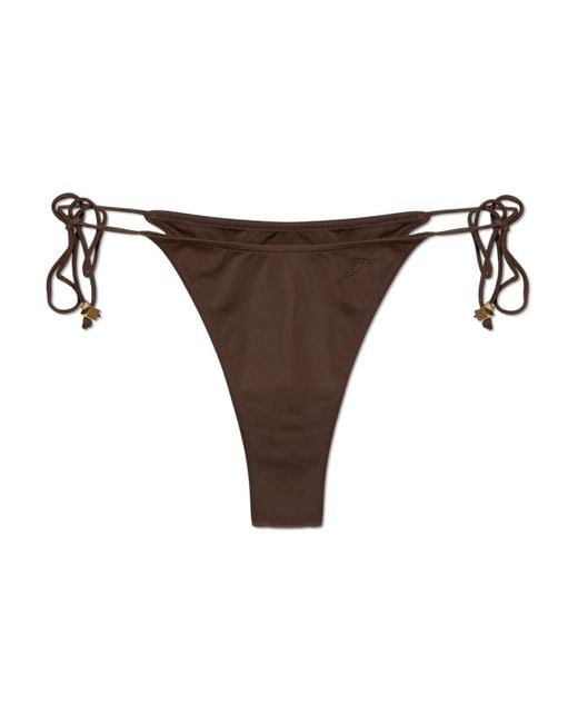 Jacquemus Brown Bikinis