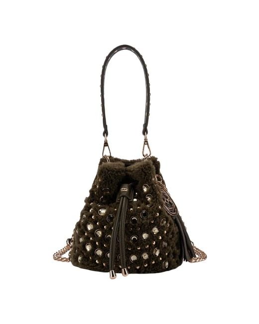 La Carrie Black Bucket Bags