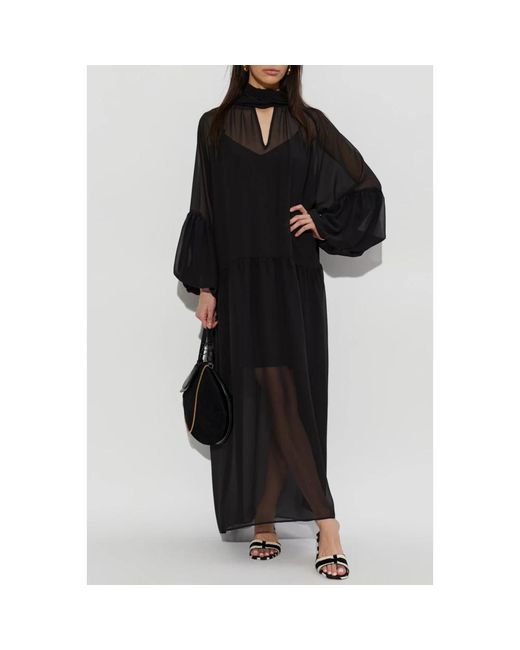 Maxi Dresses Gestuz de color Black