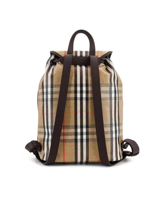 Burberry Natural Backpacks for men