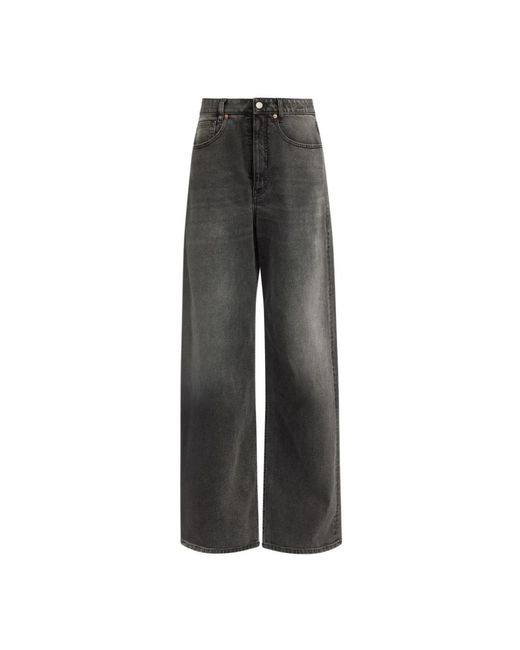 MM6 by Maison Martin Margiela Gray Weite bein jeans