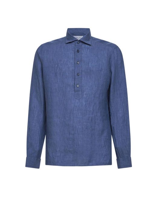 D4.0 Blue Casual Shirts for men