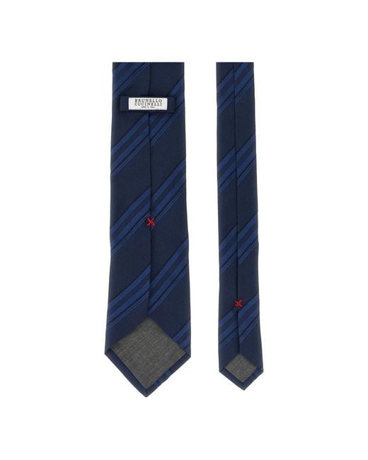 Brunello Cucinelli Blue Ties for men
