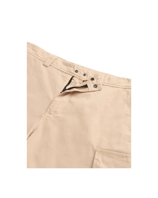 Woolrich Natural Casual Shorts for men