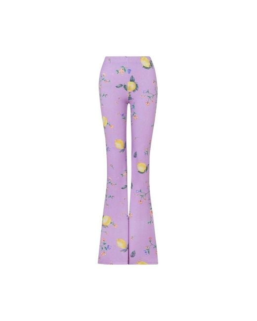 Moschino Purple Leggings