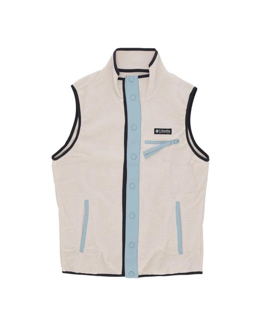 Columbia Gray Vests for men