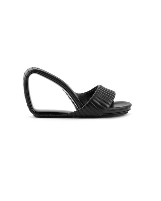 United Nude Black Wedges