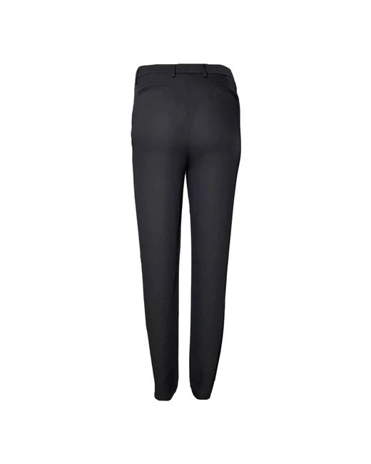 Fabiana Filippi Black Tapered Trousers