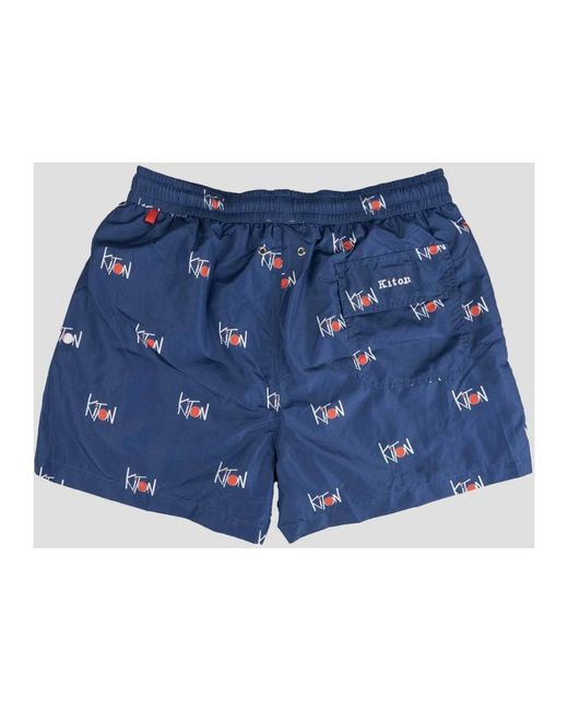 Kiton Blue Beachwear for men
