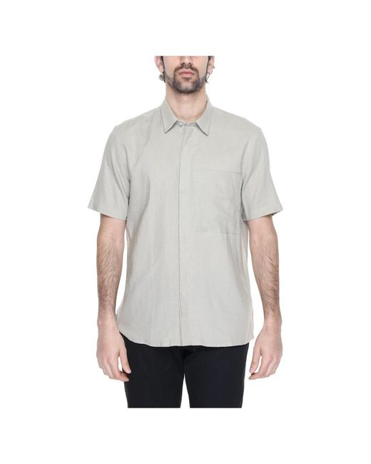 Camicia di Antony Morato in Gray da Uomo
