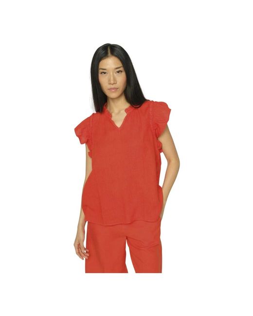 Blouses Mos Mosh de color Red
