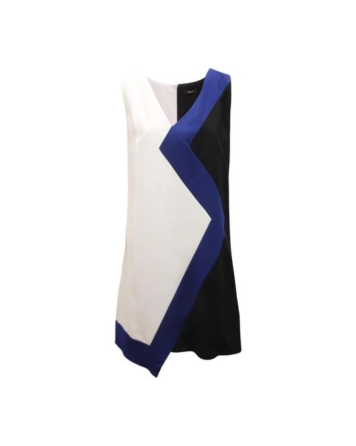 Hanita Blue Short Dresses