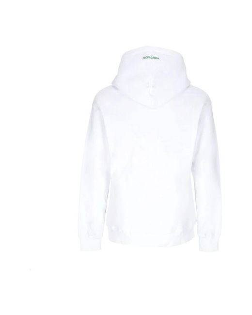 Propaganda White Hoodies for men