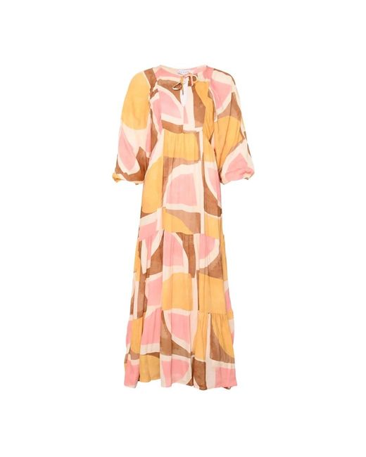 Midi Dresses Maicazz de color Orange