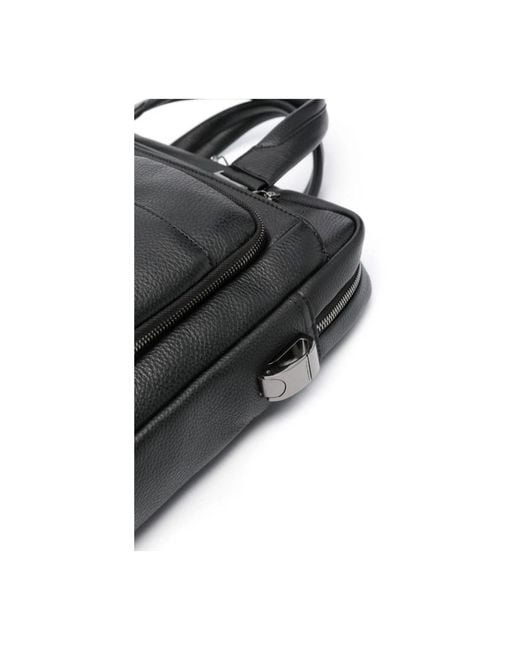 Piquadro Black Laptop Bags & Cases for men