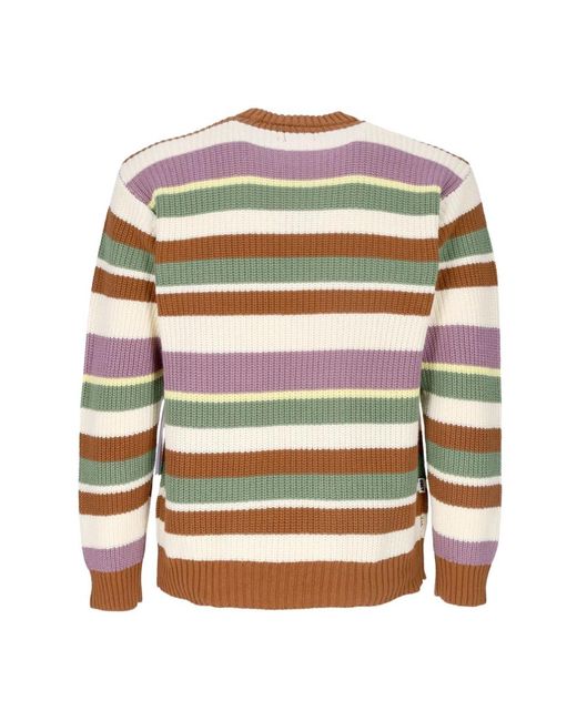 Obey Multicolor Round-Neck Knitwear for men